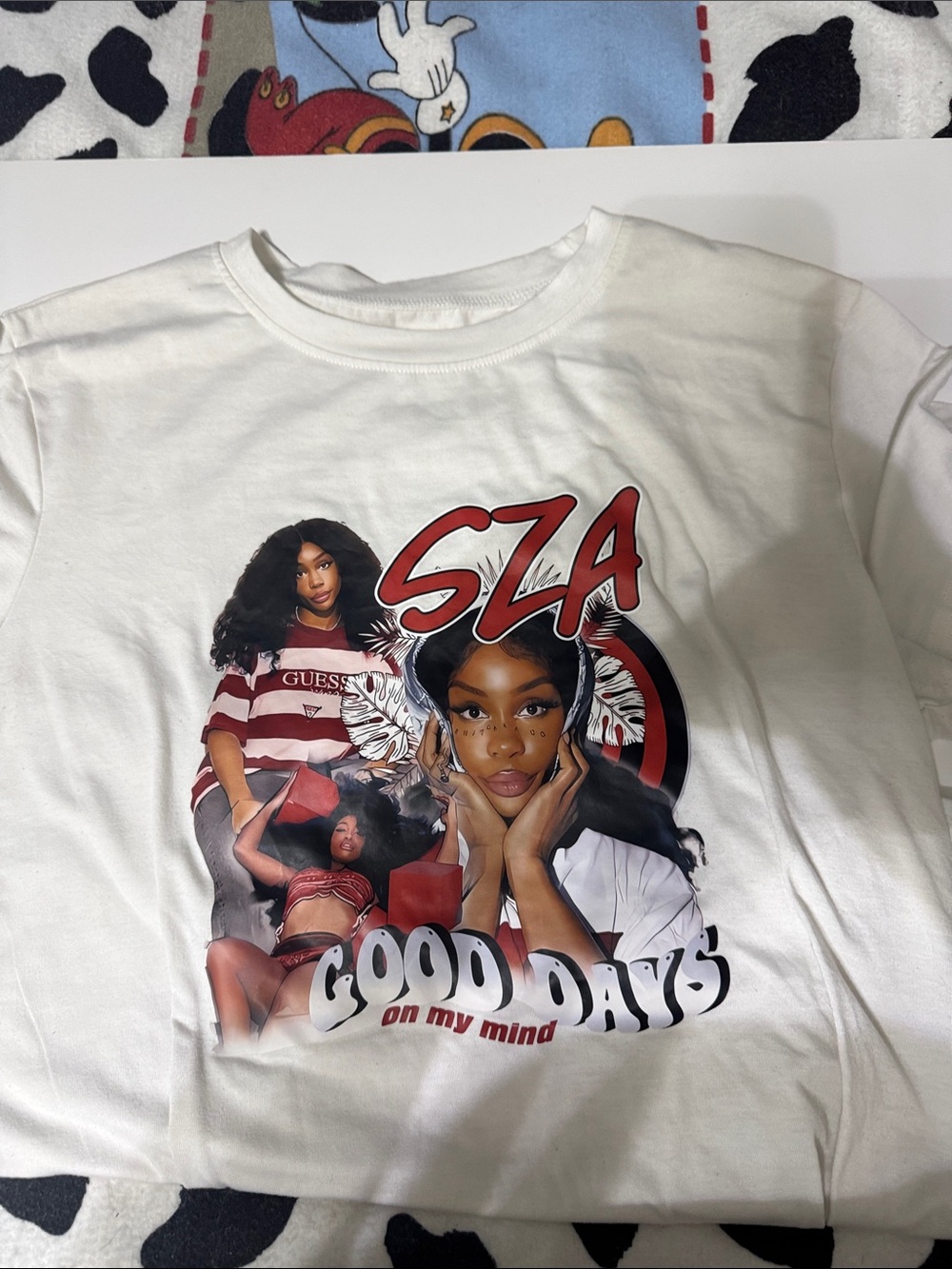 SZA Good Days Graphic Tee - White